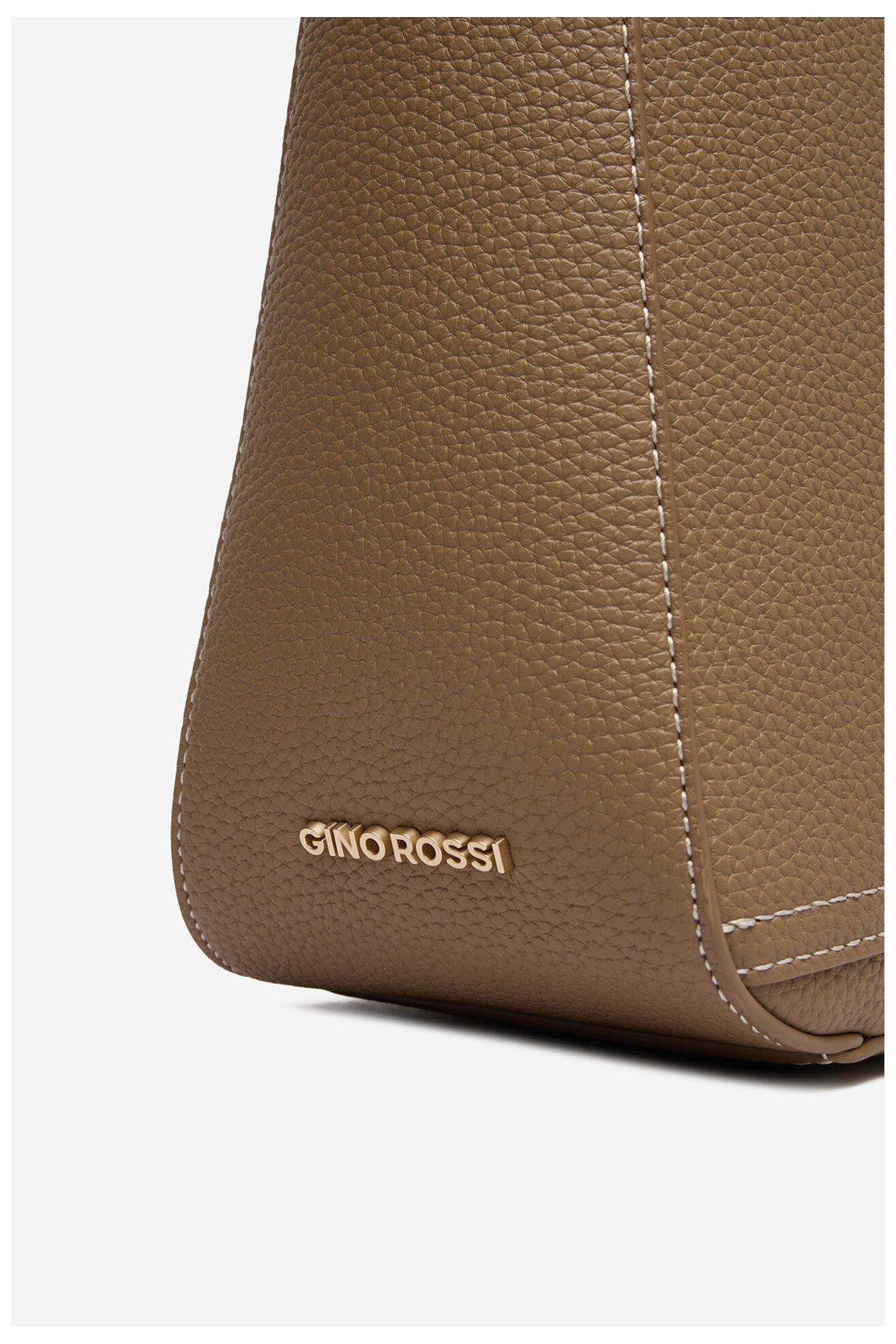 Сумка З Ремінцем Gino Rossi C-KY117 СВІТЛО-БЕЖЕВИЙ