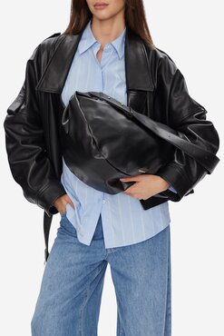 Geantă de mână Gino Rossi C-THARA-LX10145 NEGRU