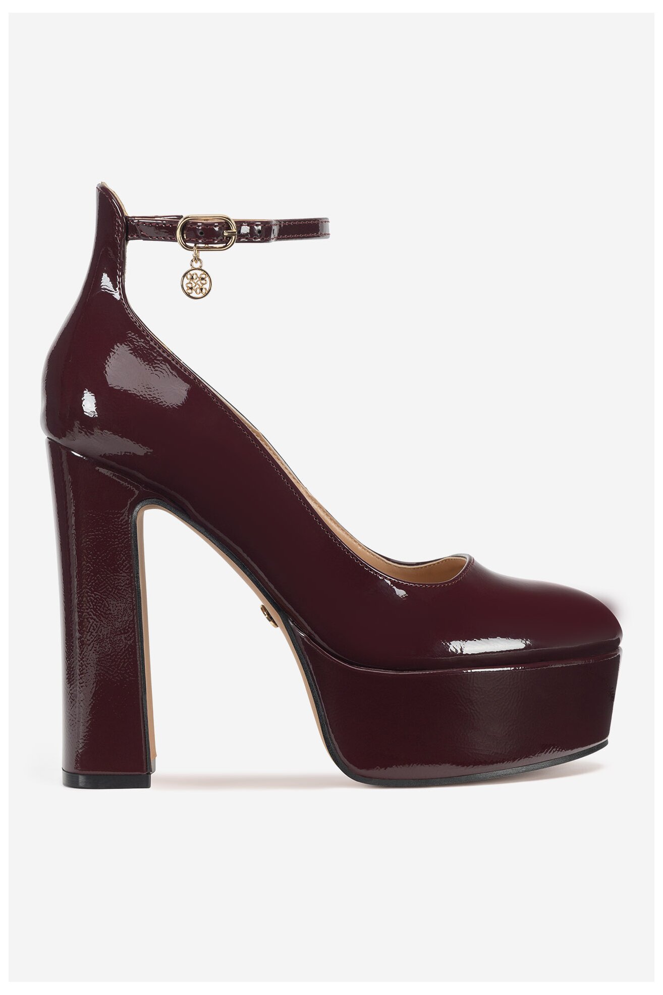 Körömcipő NINE WEST WFA3040-1 BORDÓ