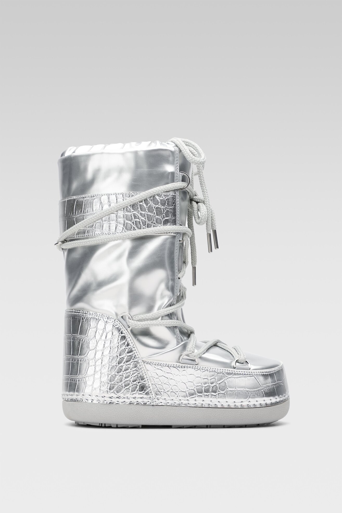 Botki DeeZee NS9032-01 Srebrny