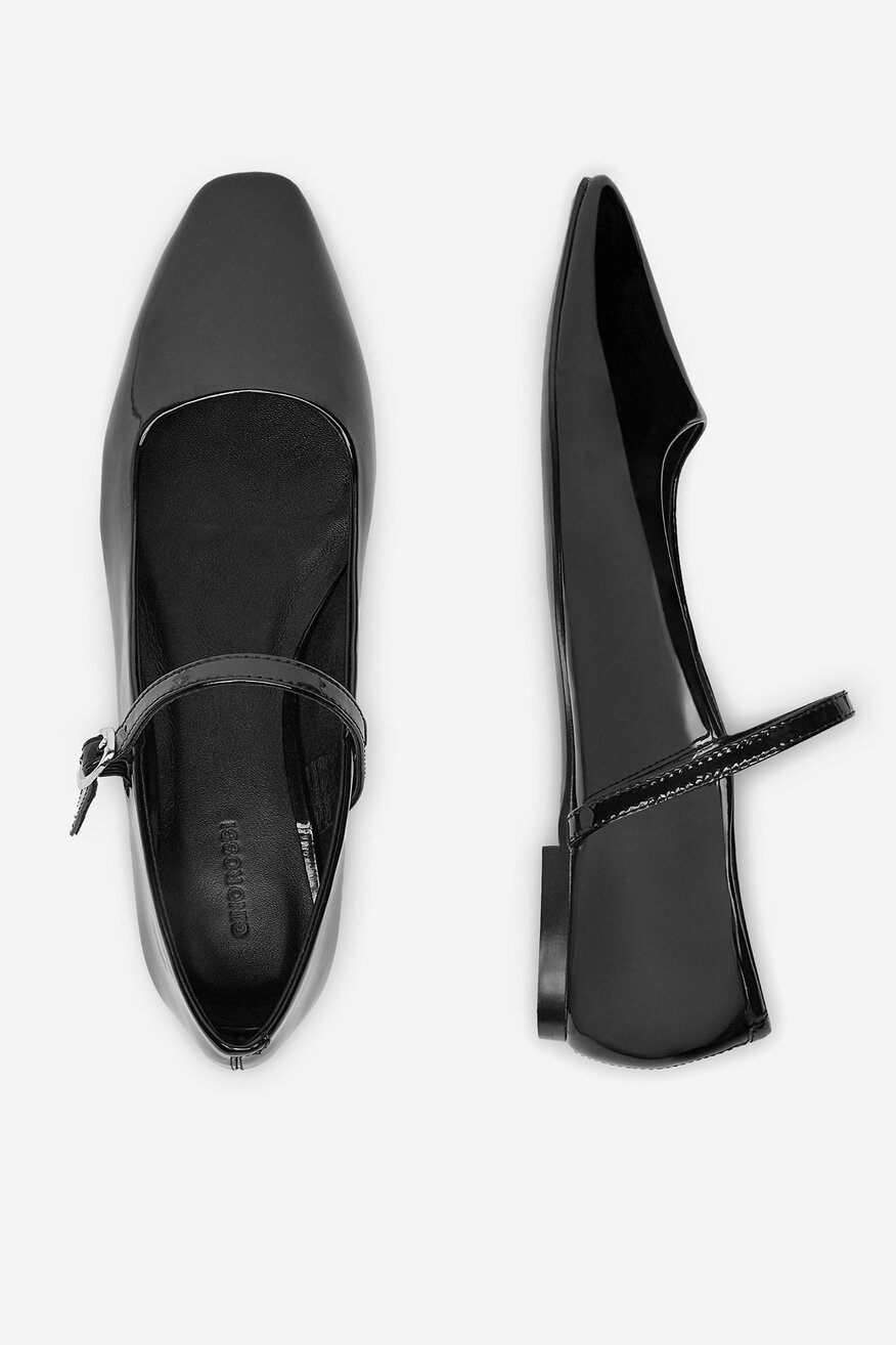 Gino Rossi - Baleriny skórzane - 5903698751382