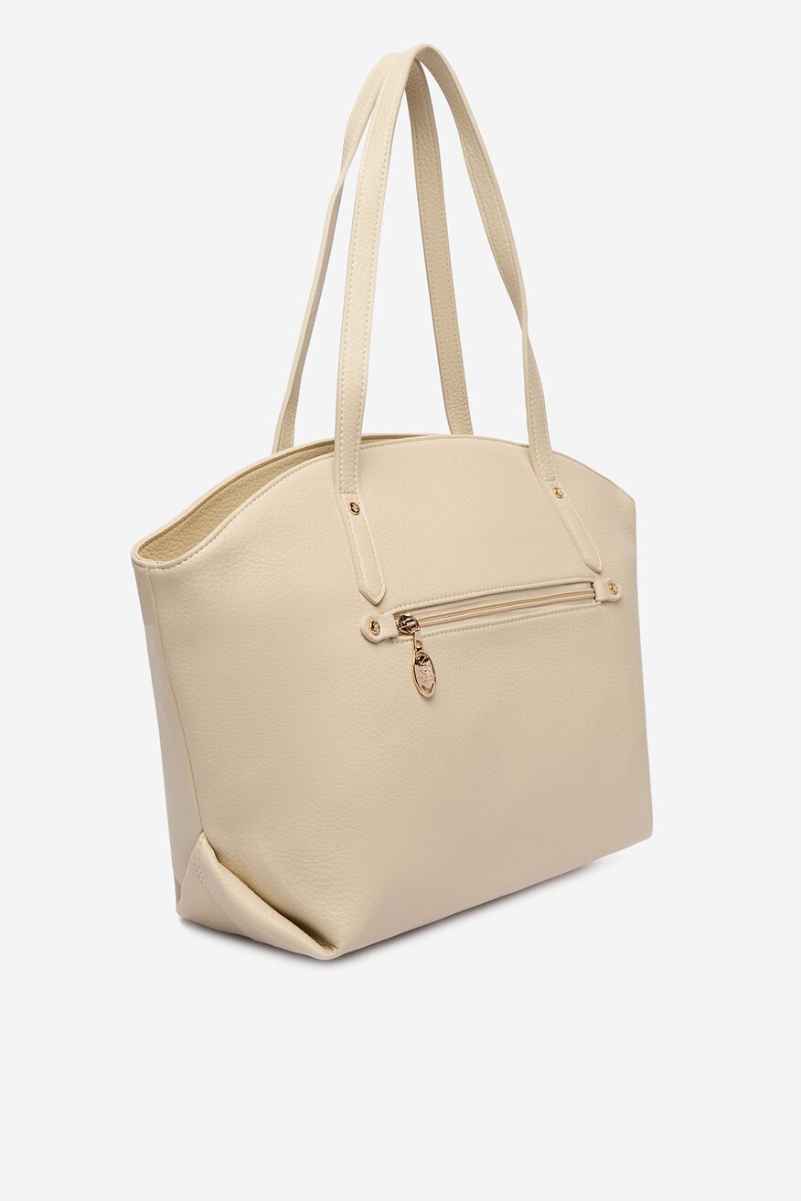 Дамска чанта Beverly Hills Polo Club СЛОНОВА КОСТ - 5906751599433