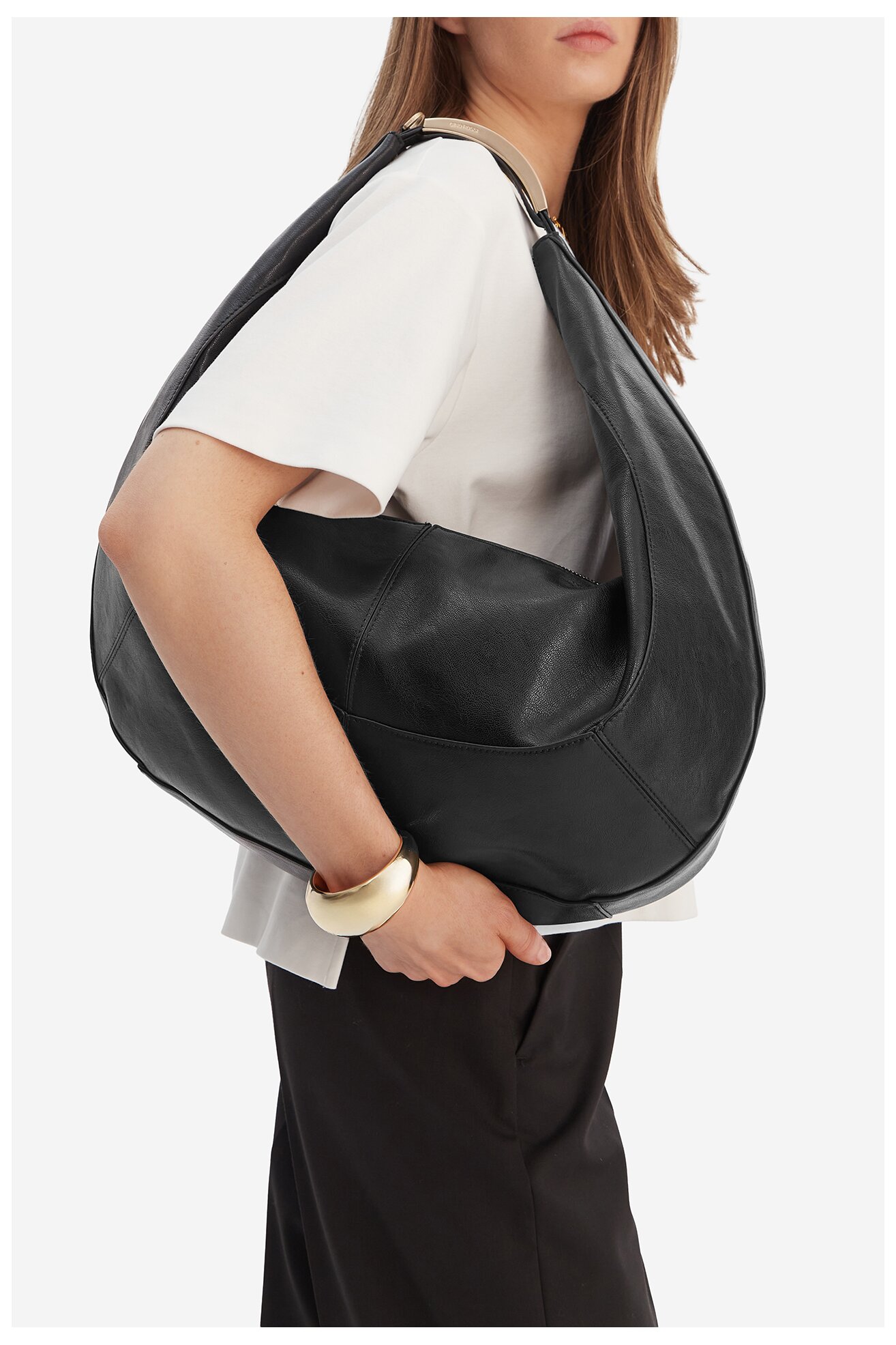 Сумка З Ремінцем Gino Rossi EO-LDA8806 ЧОРНИЙ