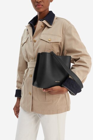 Сумка З Ремінцем Gino Rossi C-LX10291 ЧОРНИЙ