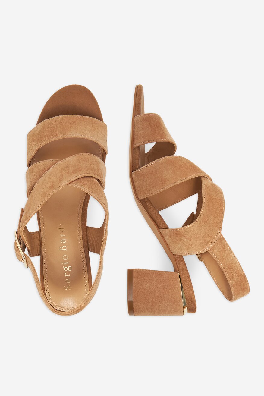 Sandály Sergio Bardi CAMEL - 5903698622194
