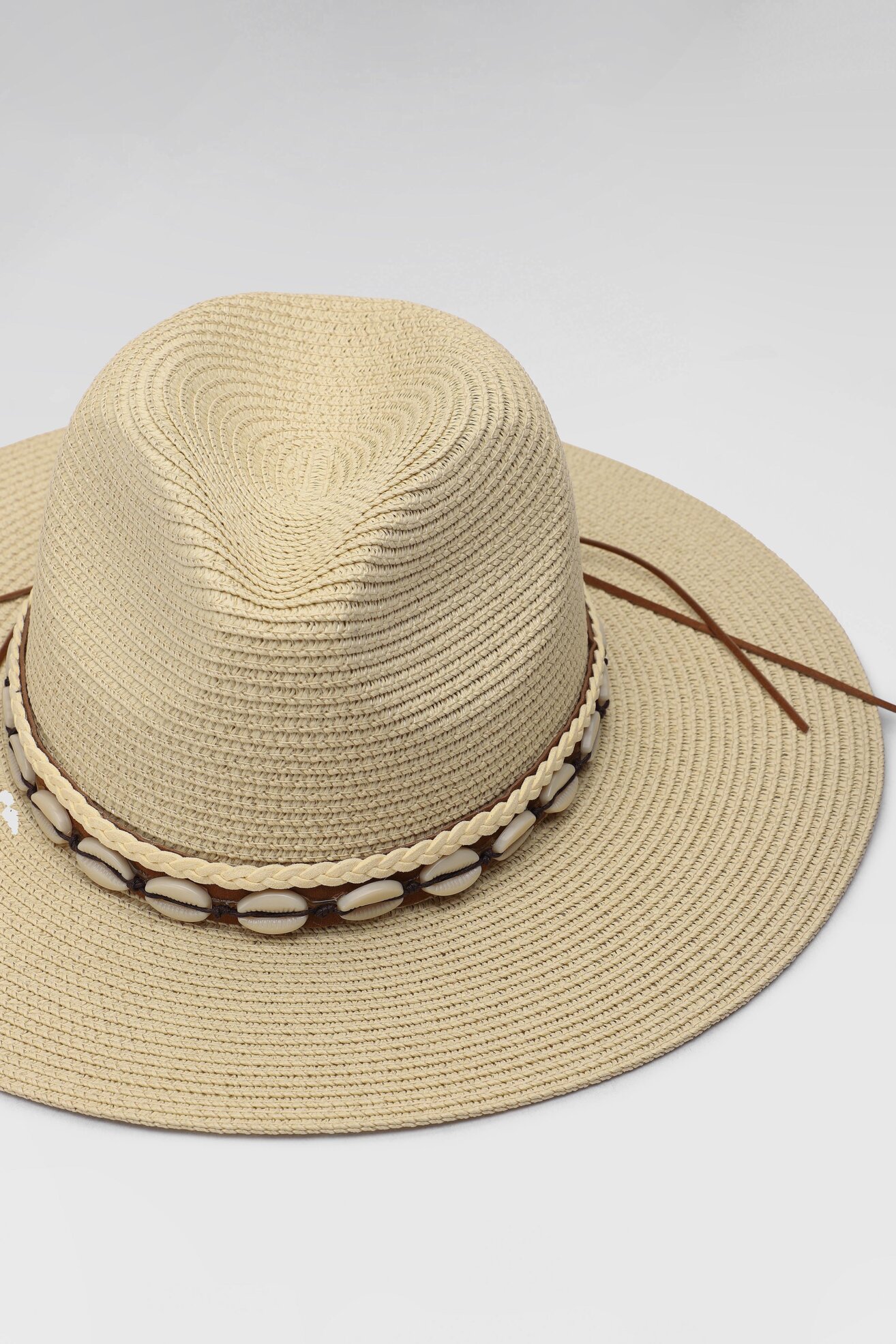 Kapelusz damski ACCCESSORIES 1W3-011-SS21 Beżowy