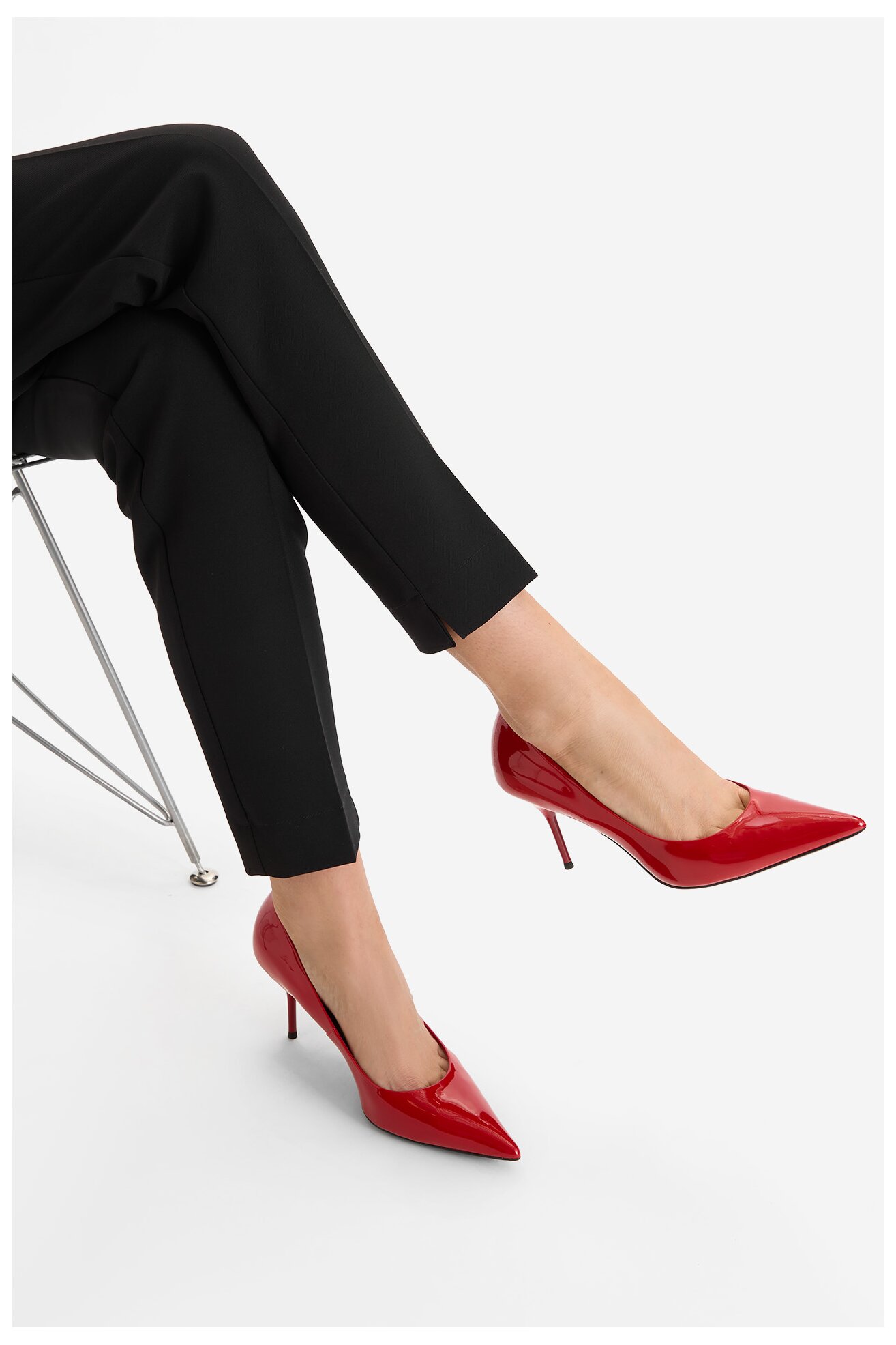 Елегантни обувки Gino Rossi CEO-V710-03 ЧЕРВЕН