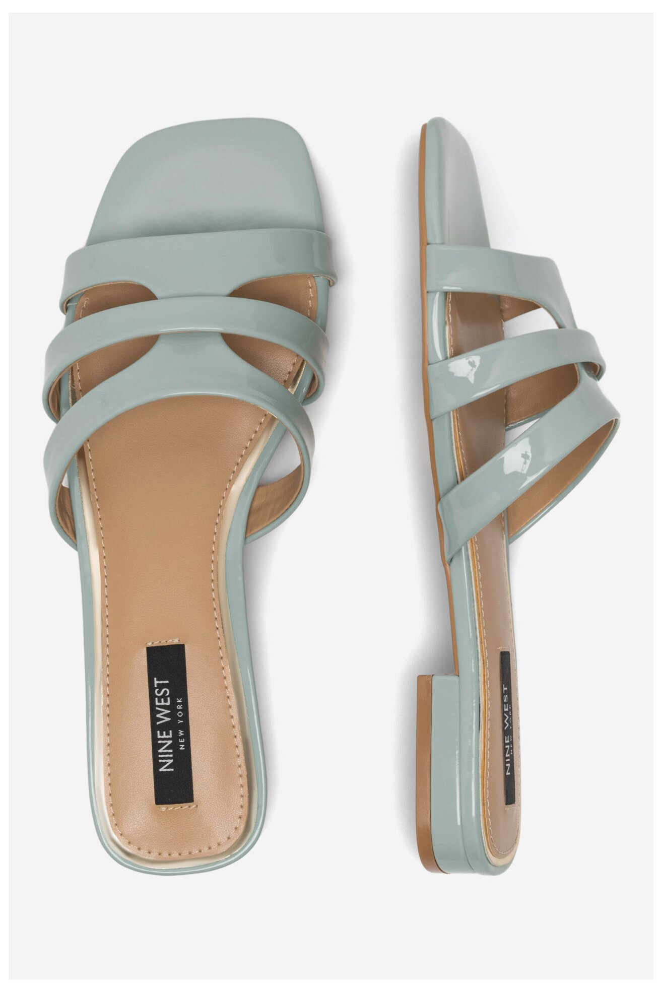 Șlapi NINE WEST 123AL1207-1 ALBASTRU DESCHIS