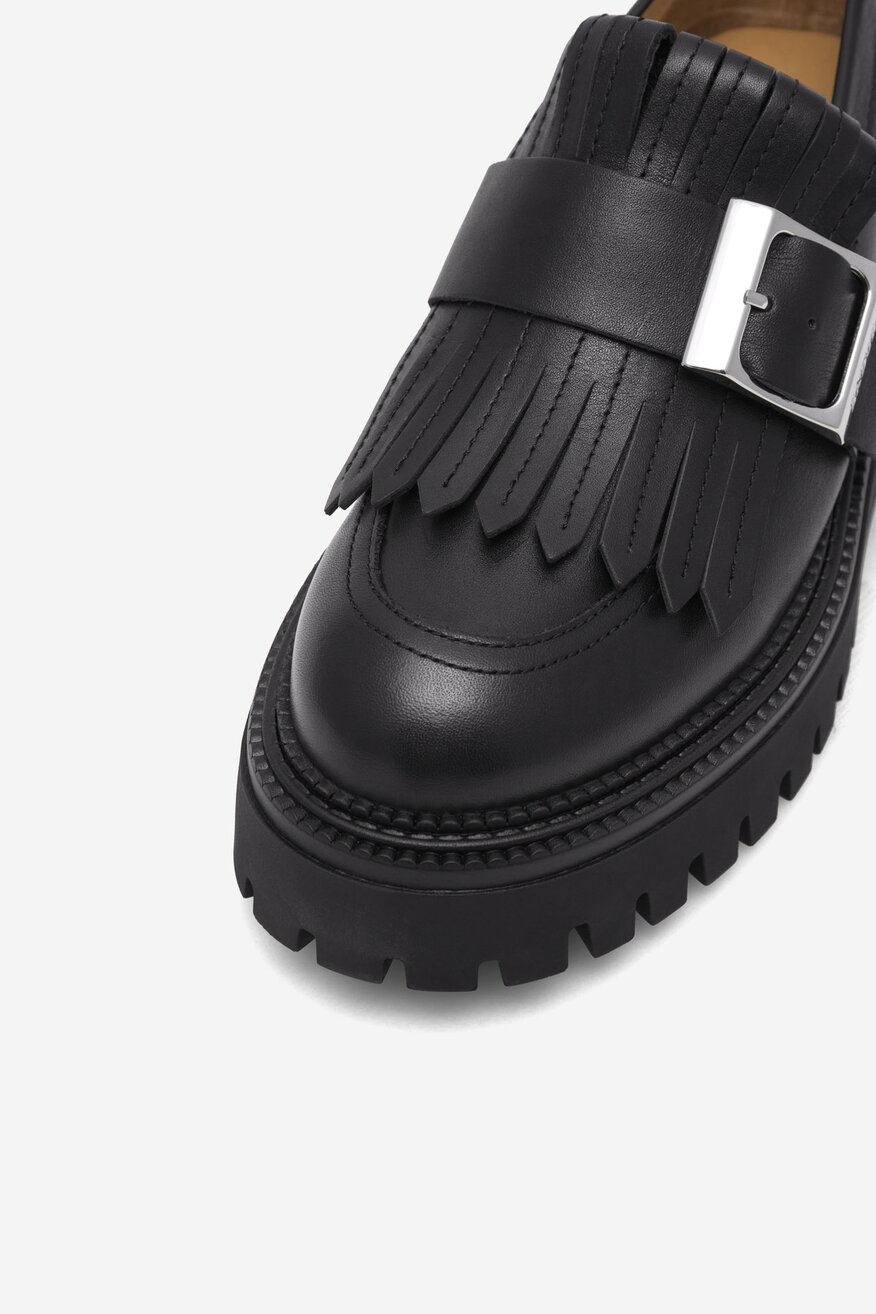 Badura - Loafersy skórzane - 5905588513766