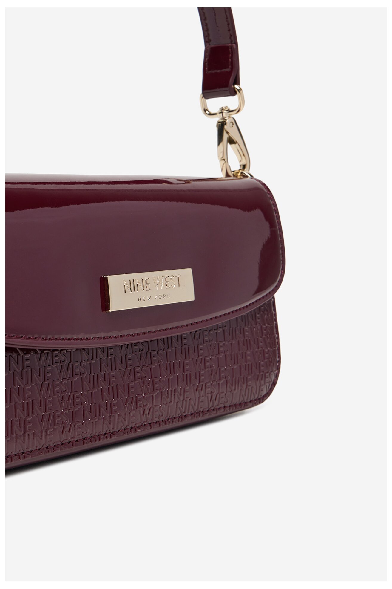 Дамска чанта NINE WEST CEO-MISSISIPI-I-LDA8009 БОРДО