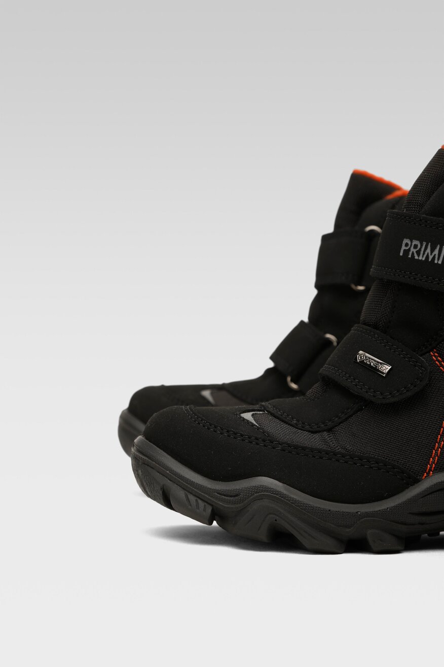 Primigi - Trzewiki czarne na rzep - 5903698892030