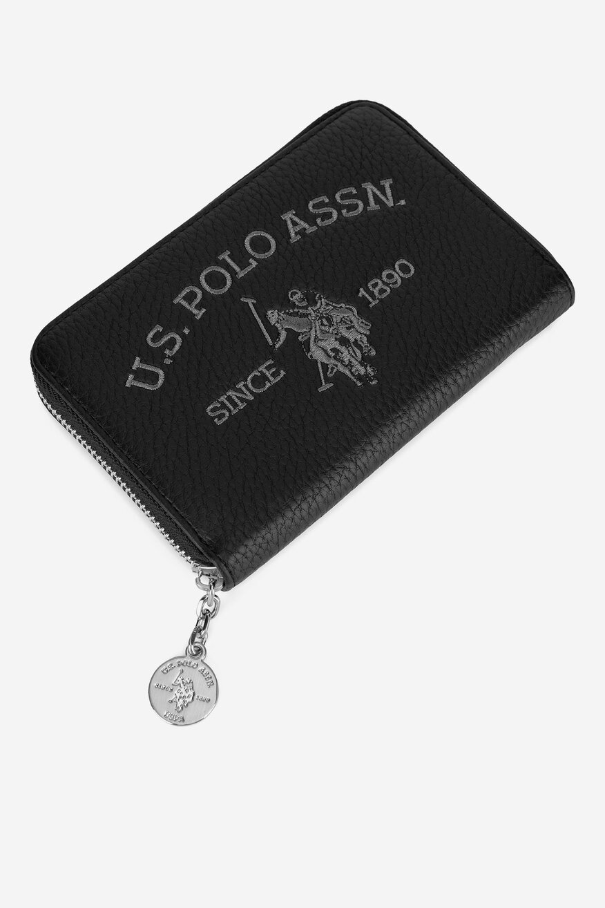 
                Дамски портфейл U.S. POLO ASSN. ЧЕРЕН - 5905588990949