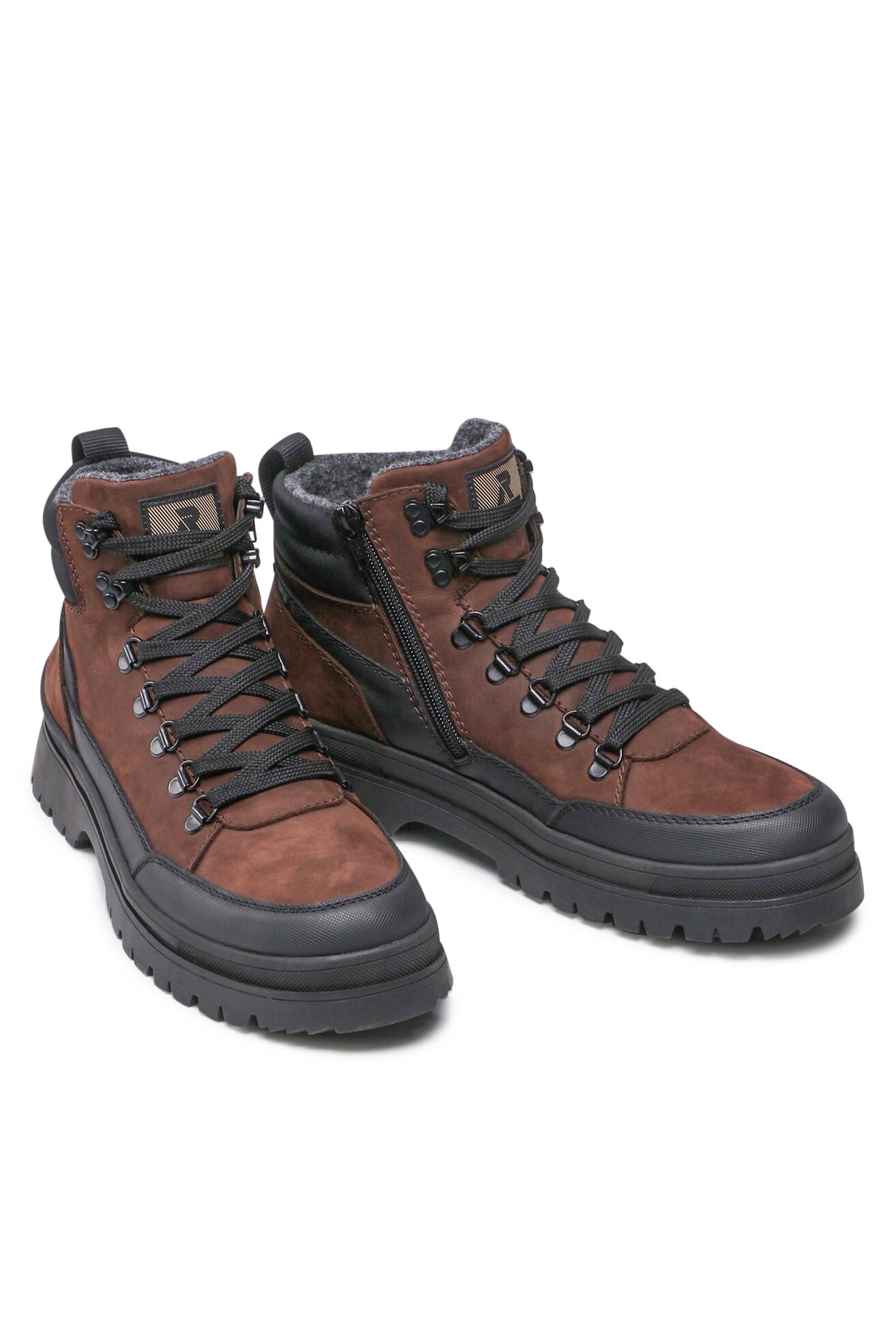 Trzewiki Rieker Revolution Lifestyle U0260-25 Brązowy ciemny