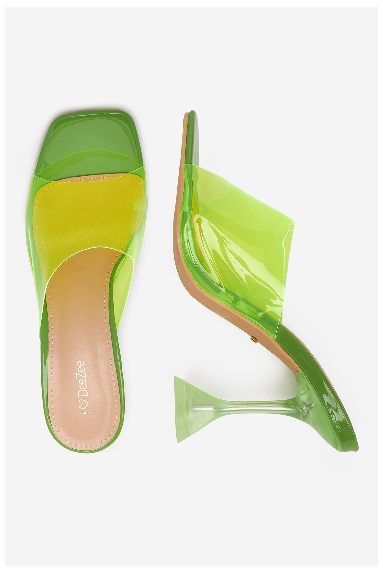 Klapki DeeZee ZALHT-01 Zielony
