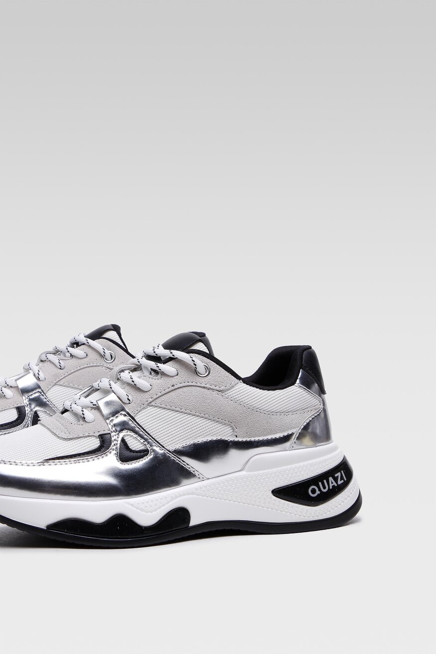 
                Quazi - Snekersy na grubej podeszwie - 5904248588090