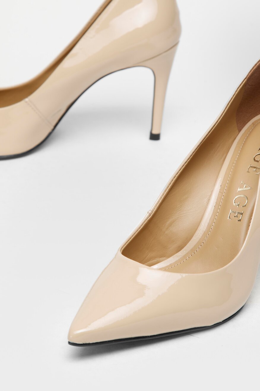 RAGE AGE - Czółenka beżowe - 2230031468700