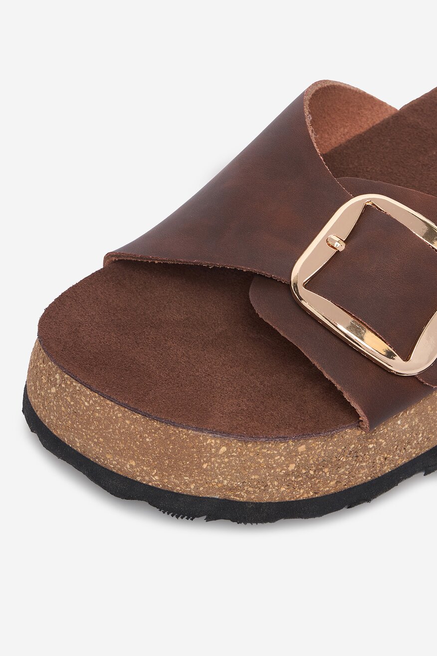 
                Lasocki - Klapki skórzane - 5907964008293