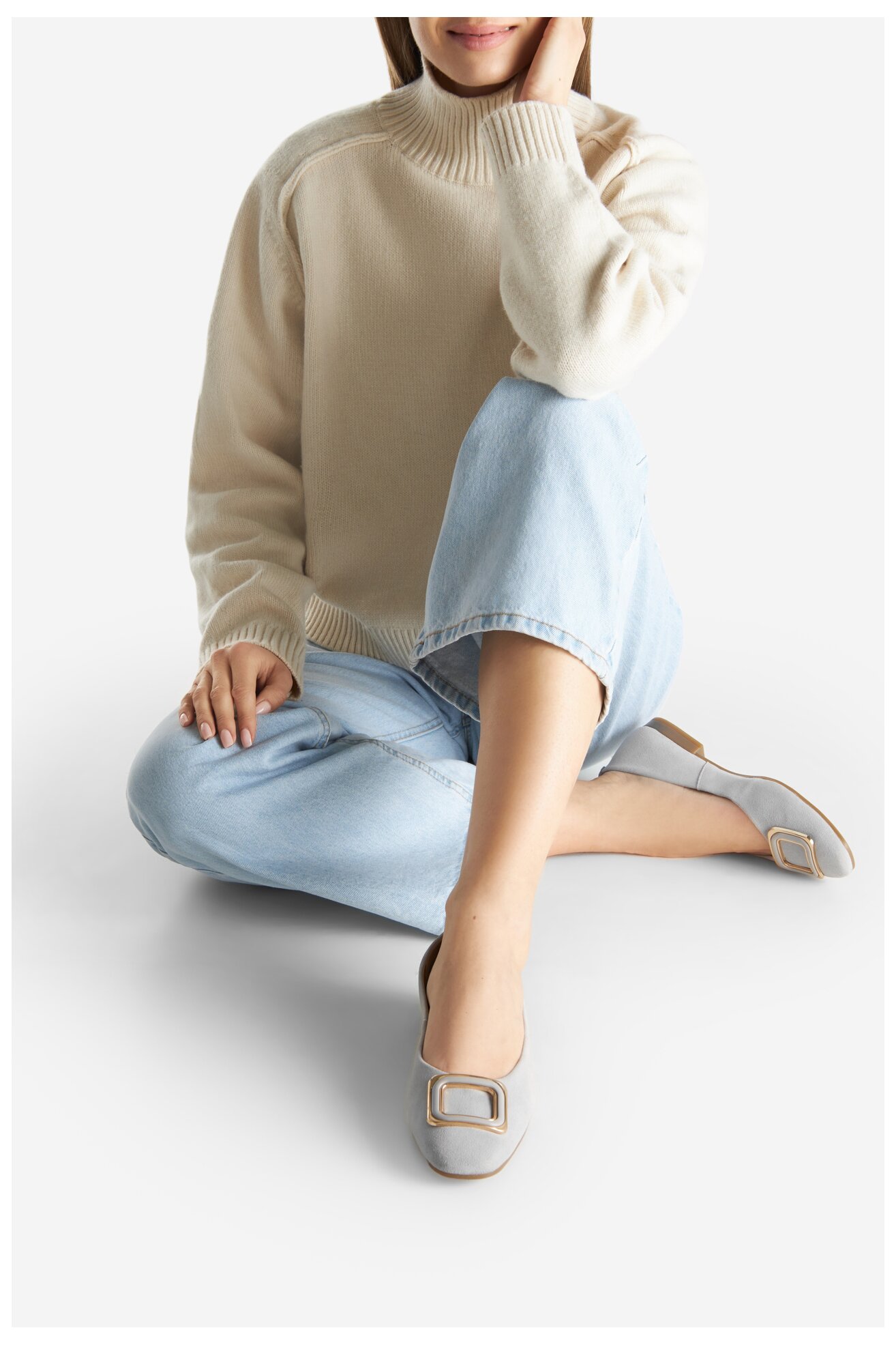 Балетки Lasocki RST-ROMI-44 СІРИЙ