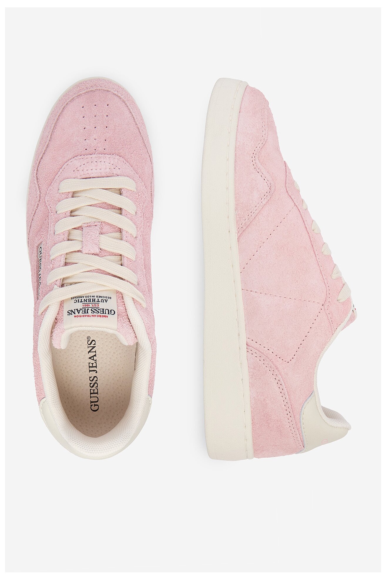 Sneakers GUESS JEANS EO-XL250041 Różowy jasny