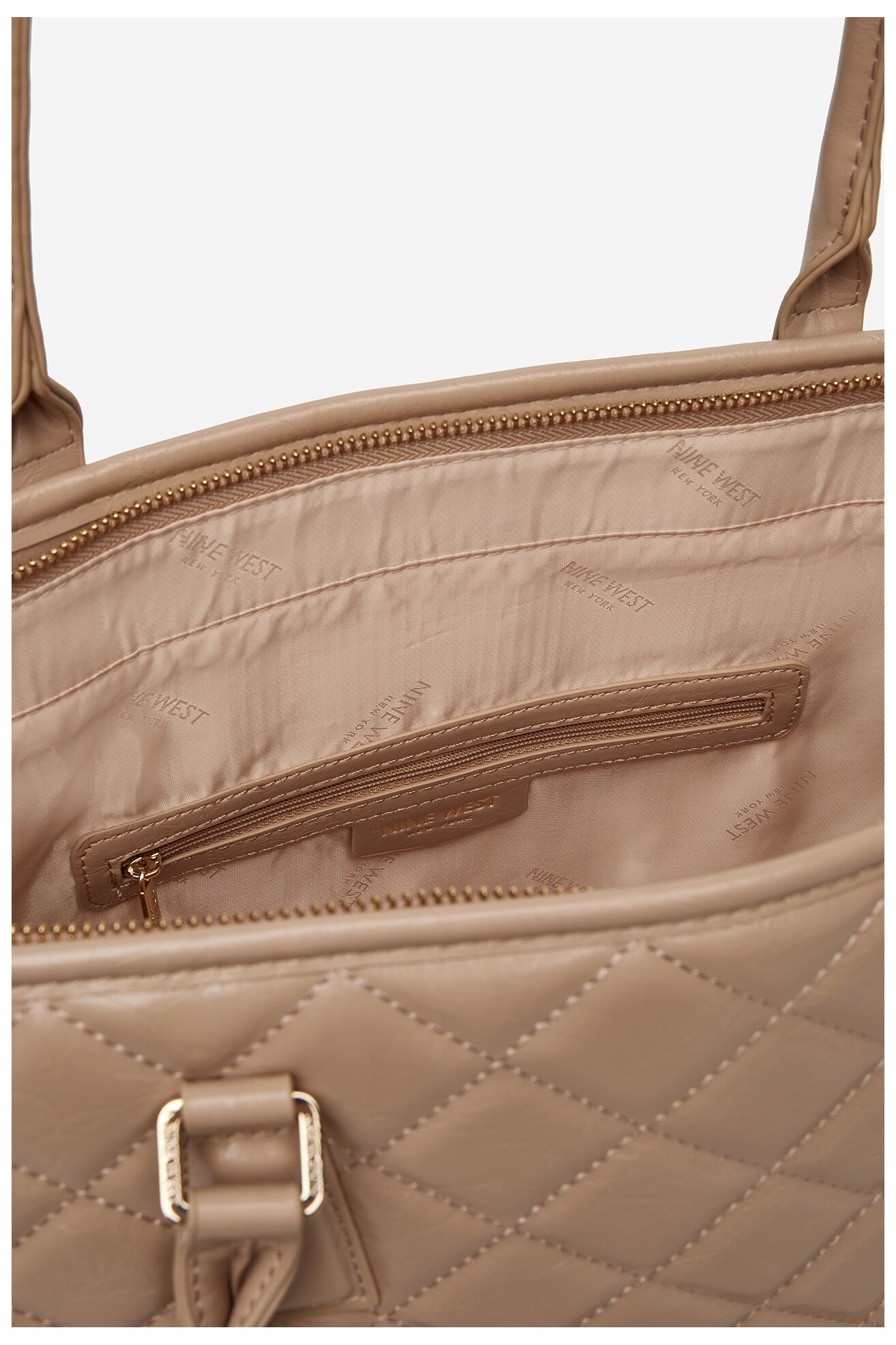 Geantă de mână NINE WEST CEO-LINDA-LA374-4064 BEJ