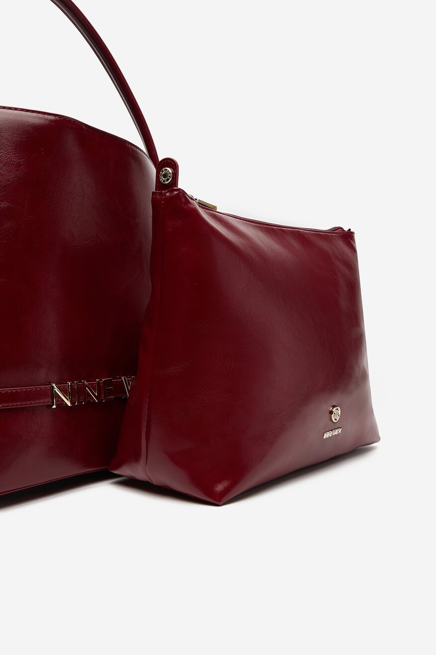 
                Дамска чанта NINE WEST ТЪМНОЧЕРВЕН - 5906751320433