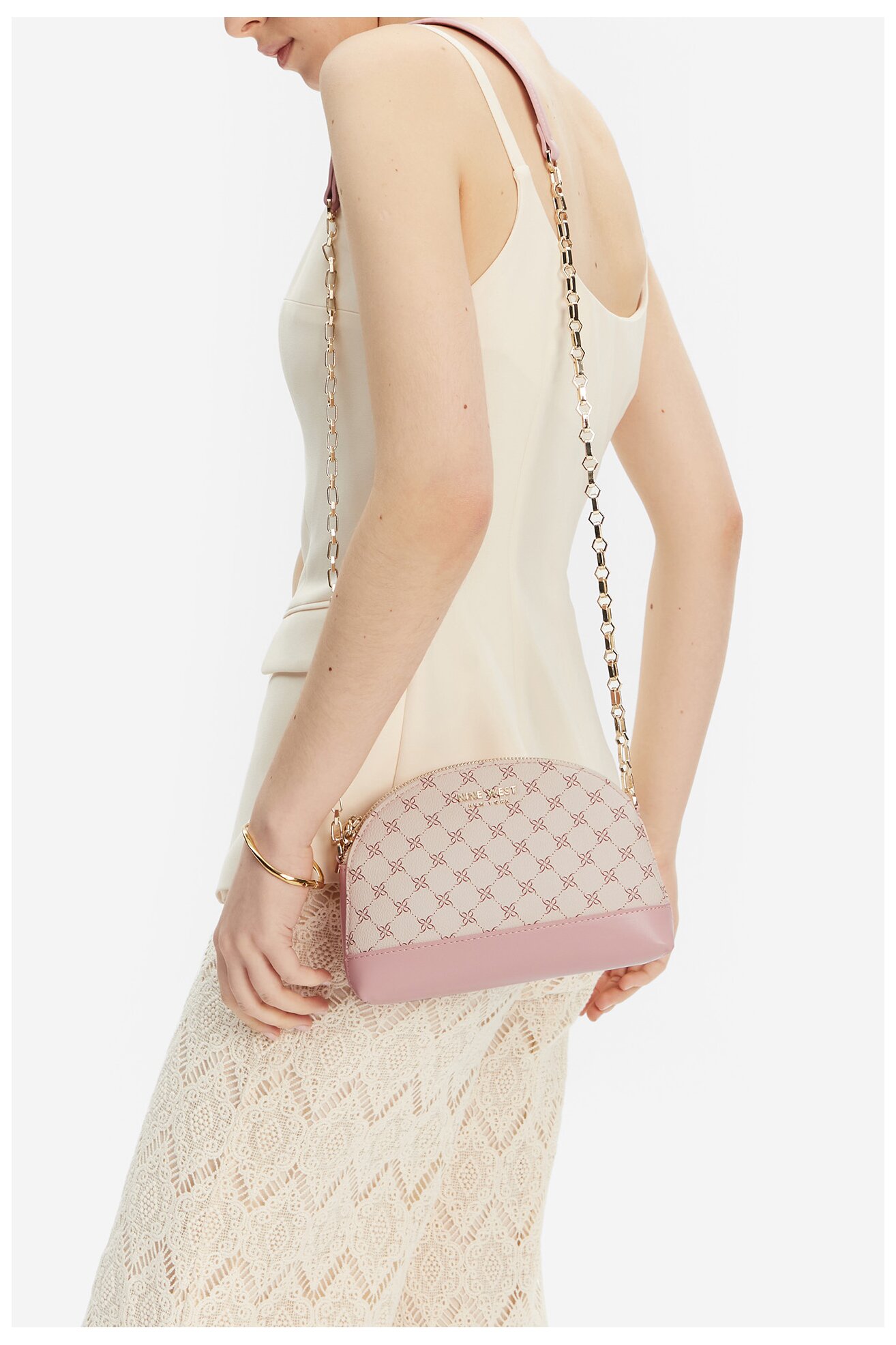 Kézitáska NINE WEST JH6392-NW RÓZSASZÍN