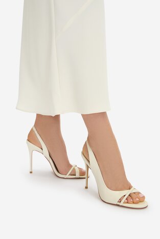 Сандалі EVA MINGE EO-TALIA-LT1022-201 ІВОРИ