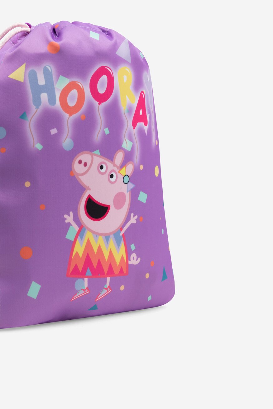 Săculeț pentru încălțăminte PEPPA PIG ROZ - 5905588590934