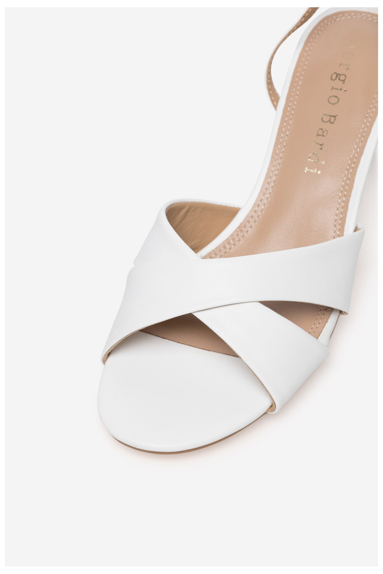 Sandały Sergio Bardi WYL3738-2Z-SB Biały