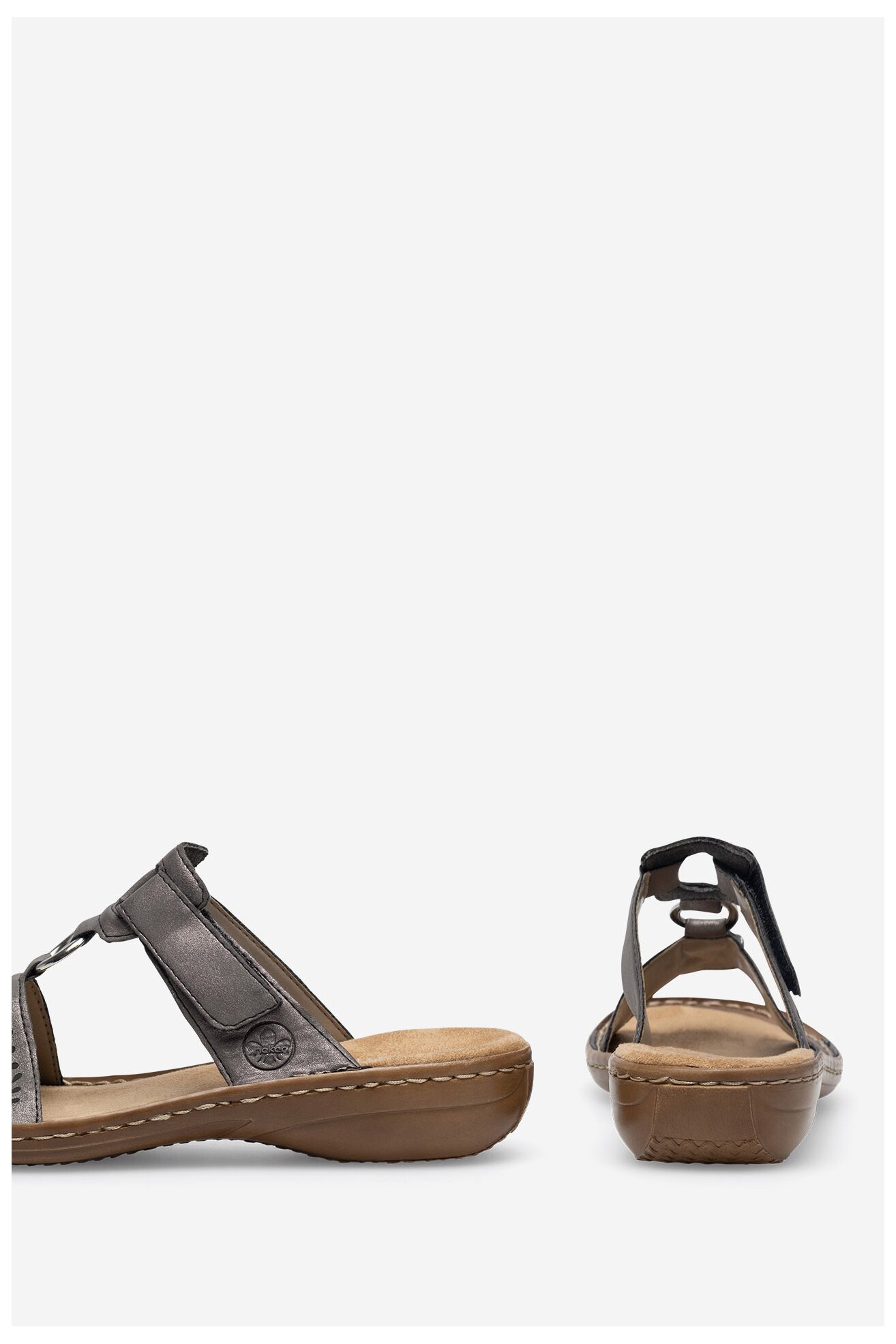 Джапанки Rieker 608K1-45 СИВ