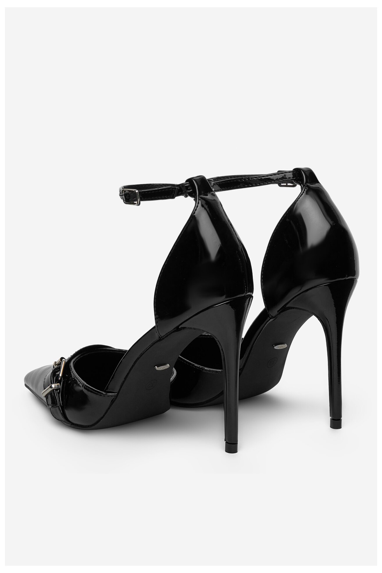 Pantofi cu toc DeeZee Q93079-17 NEGRU