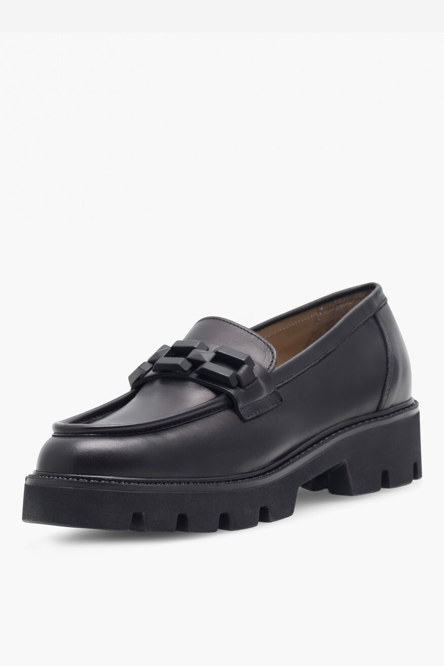 Badura - Loafersy skórzane - 5905588109662