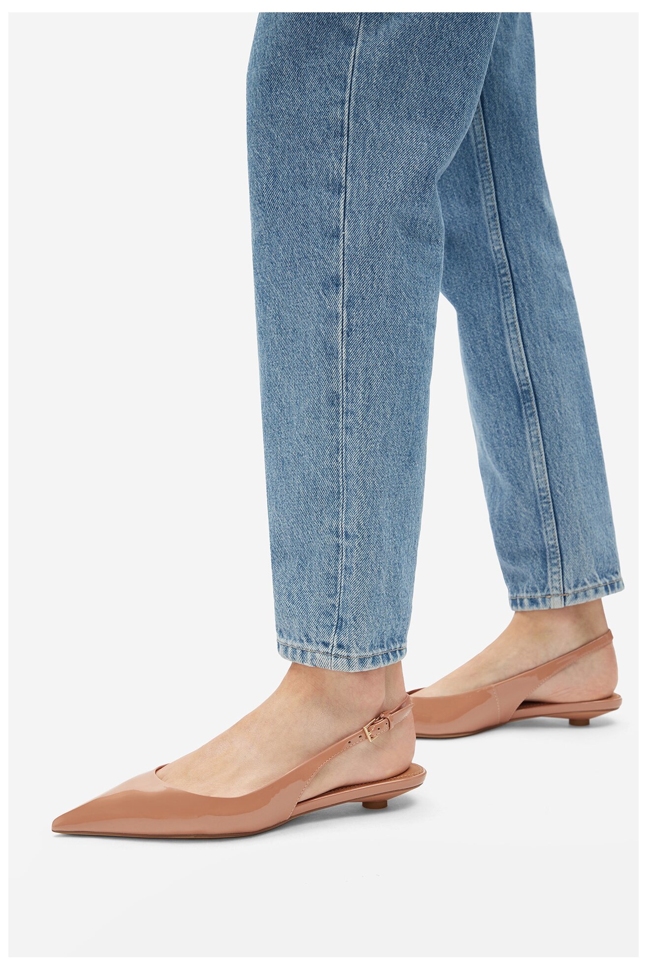 Baleriny Gino Rossi VICI-V1895-105-2 Beżowy