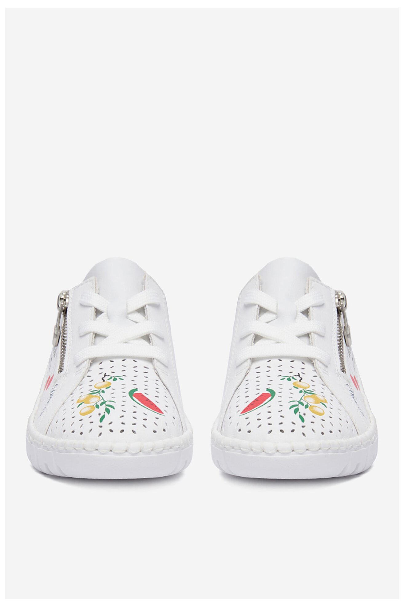 Половинки обувки Rieker CEO-M2310-80 БЯЛ