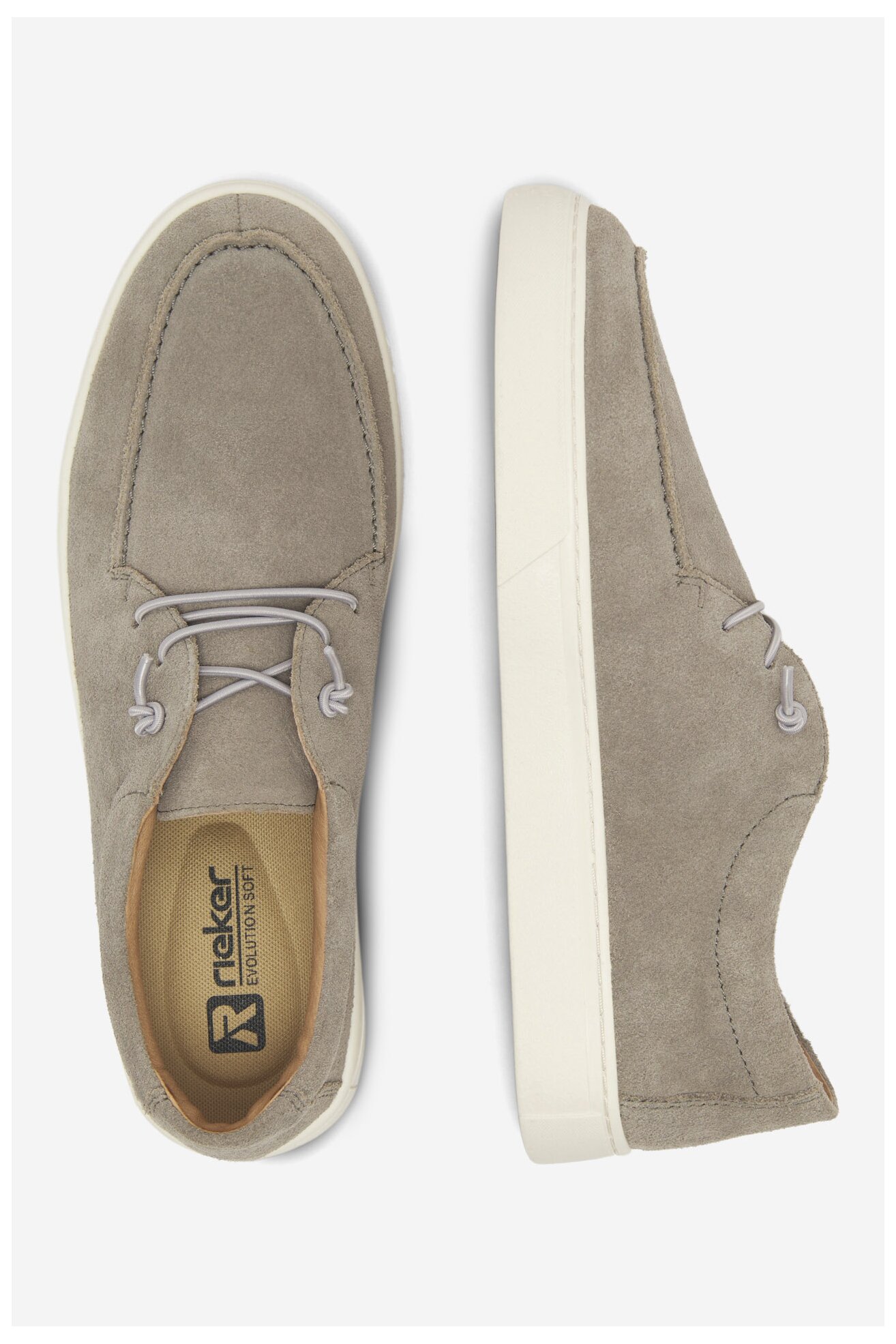 Półbuty Rieker Revolution Lifestyle U0702-42 Szary