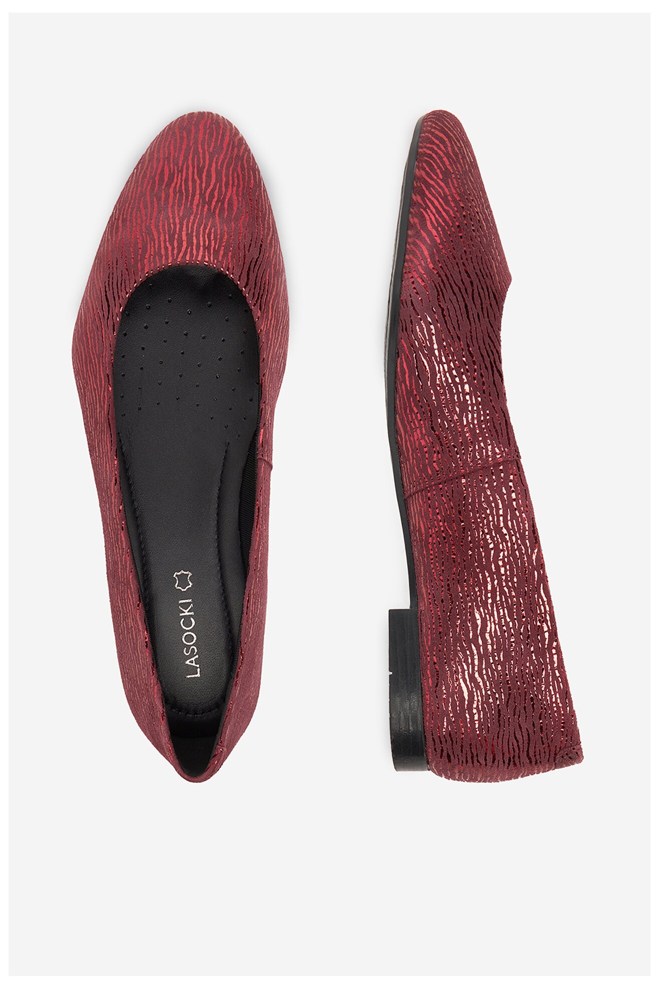 Балерина Lasocki CEO-RST-KAJA-04F БОРДО