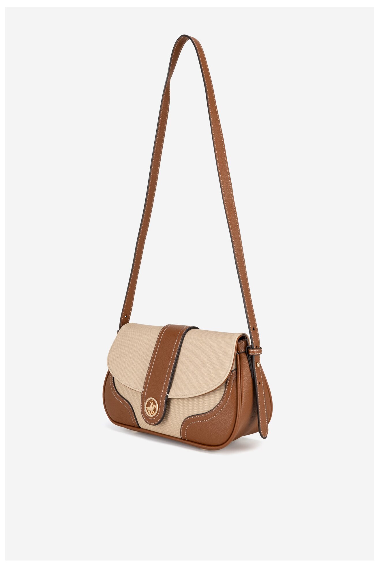 Kézitáska Beverly Hills Polo Club BHPC-C-011-07 CAMEL