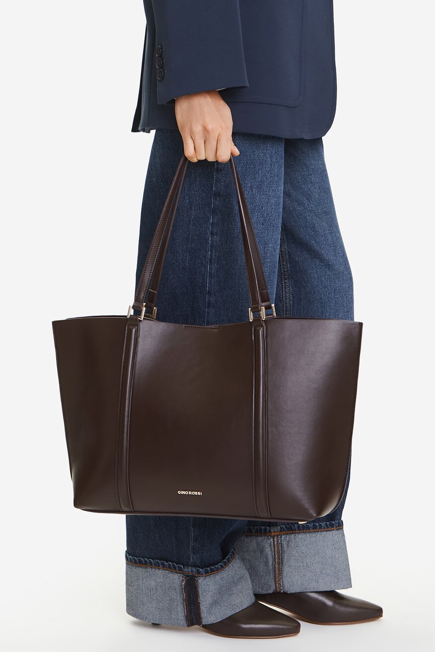 Kézitáska Gino Rossi CEO-YANAY BARNA - 5906751327760