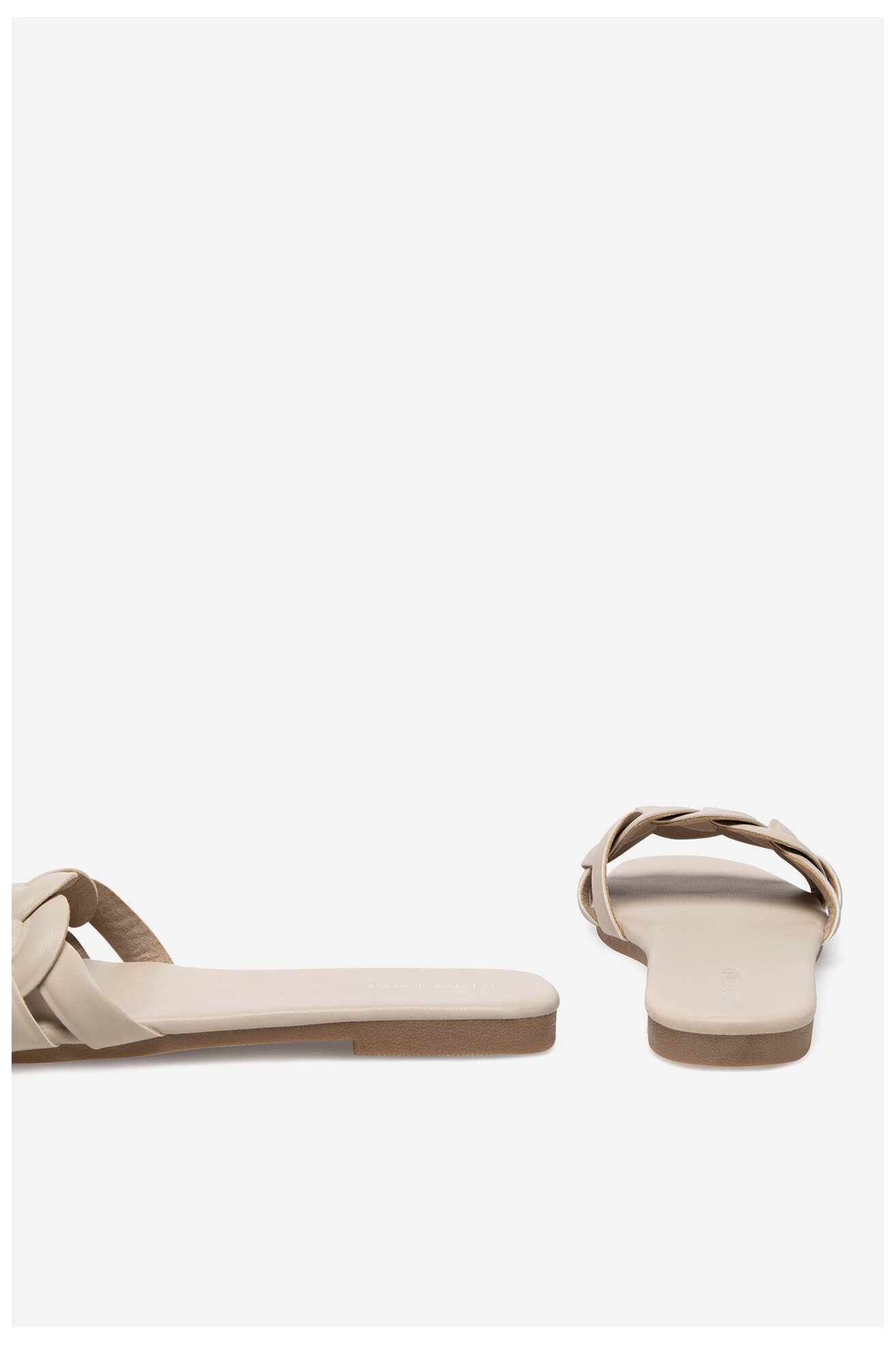 Klapki Jenny Fairy WFA2614-1 Beżowy