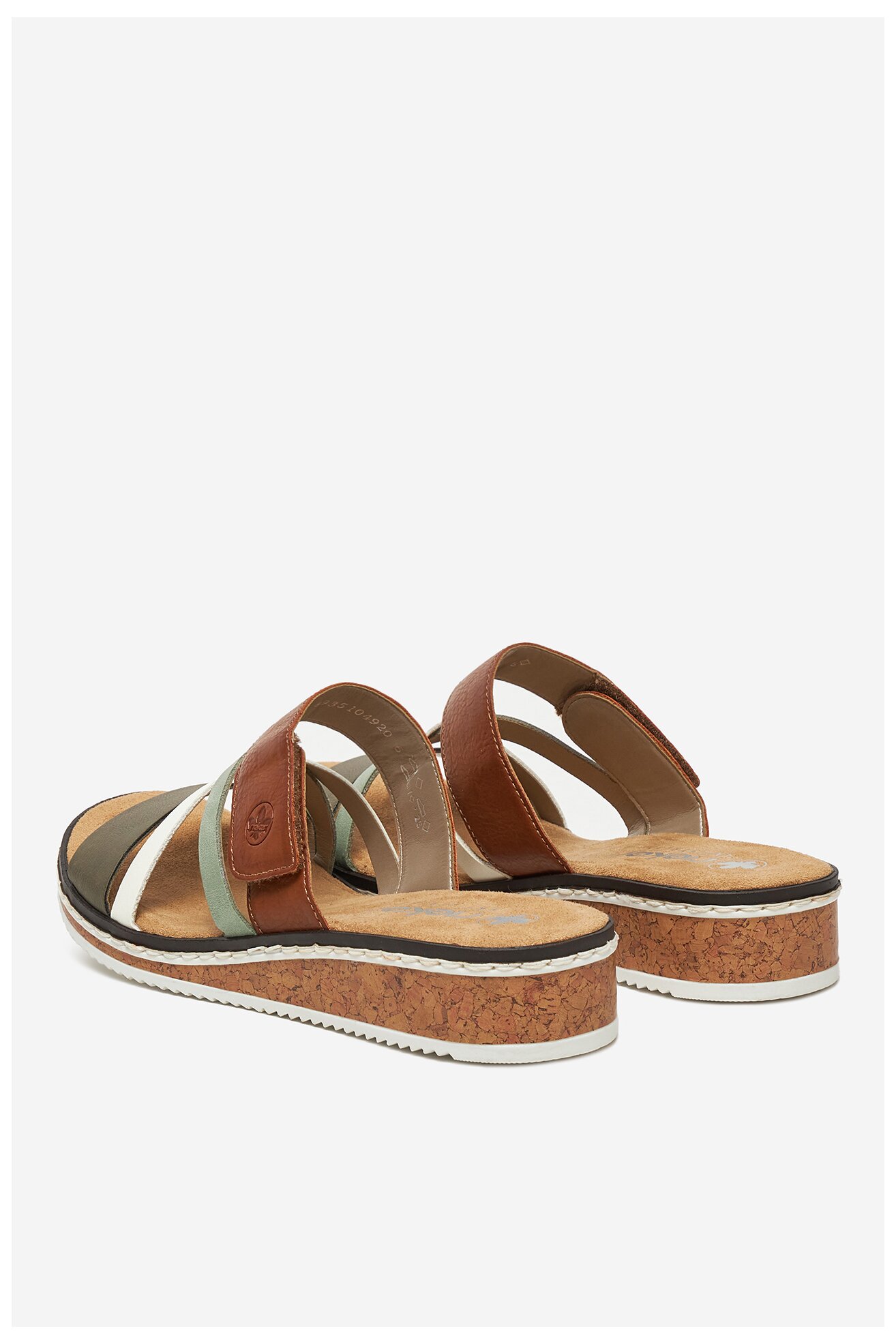 Джапанки Rieker V3652-91 СРЕДНО КАФЯВ