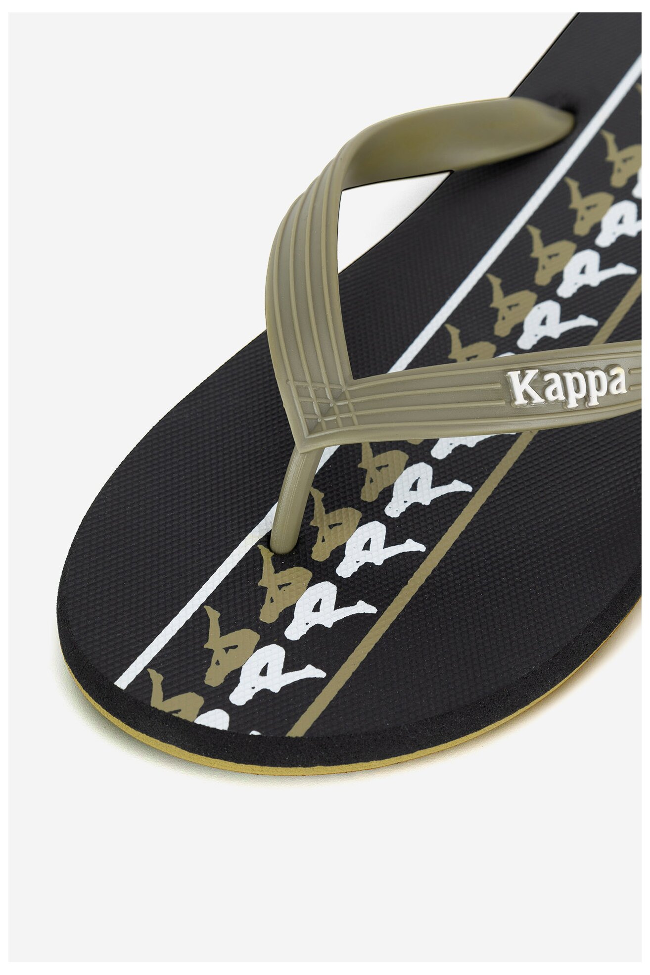 Джапанка за басейн Kappa 371G1LW Green Military - Black - White МИКС