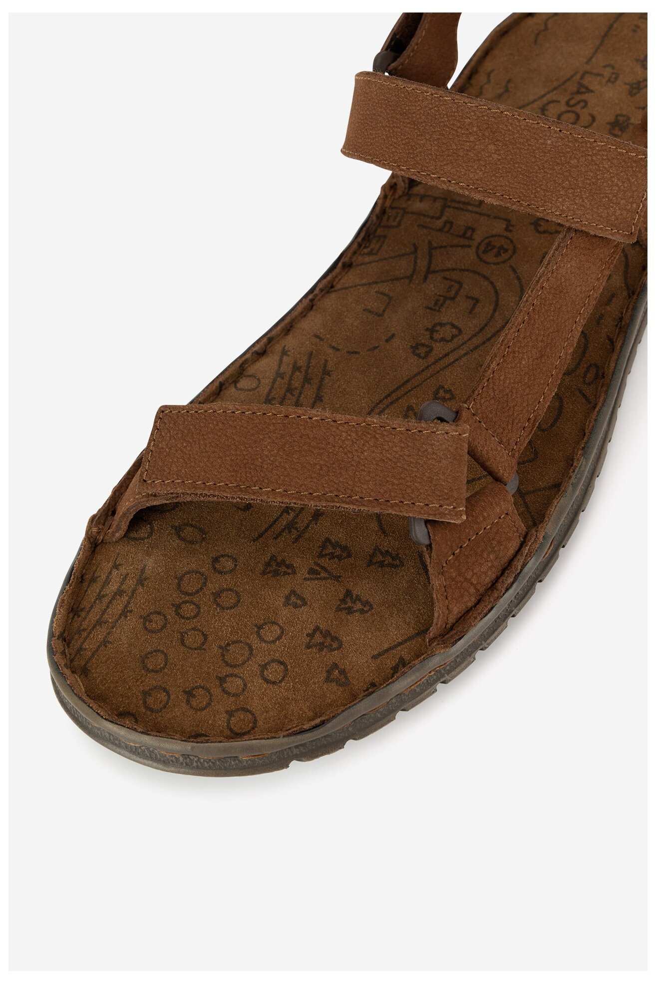 Szandál Lasocki MI08-BLOEMAN-95 BARNA