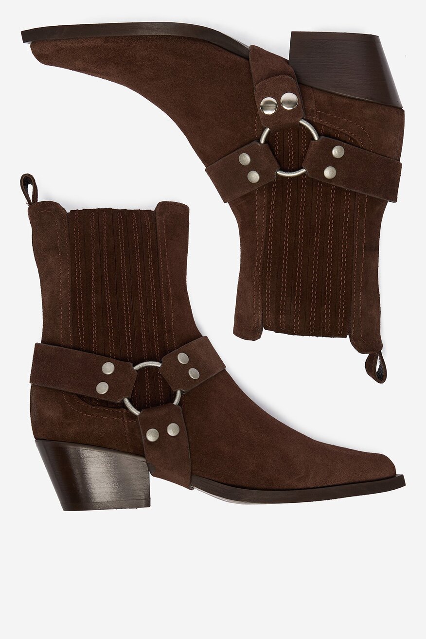 
                Bokacsizma Badura SÖTÉTBARNA - 5906751309841