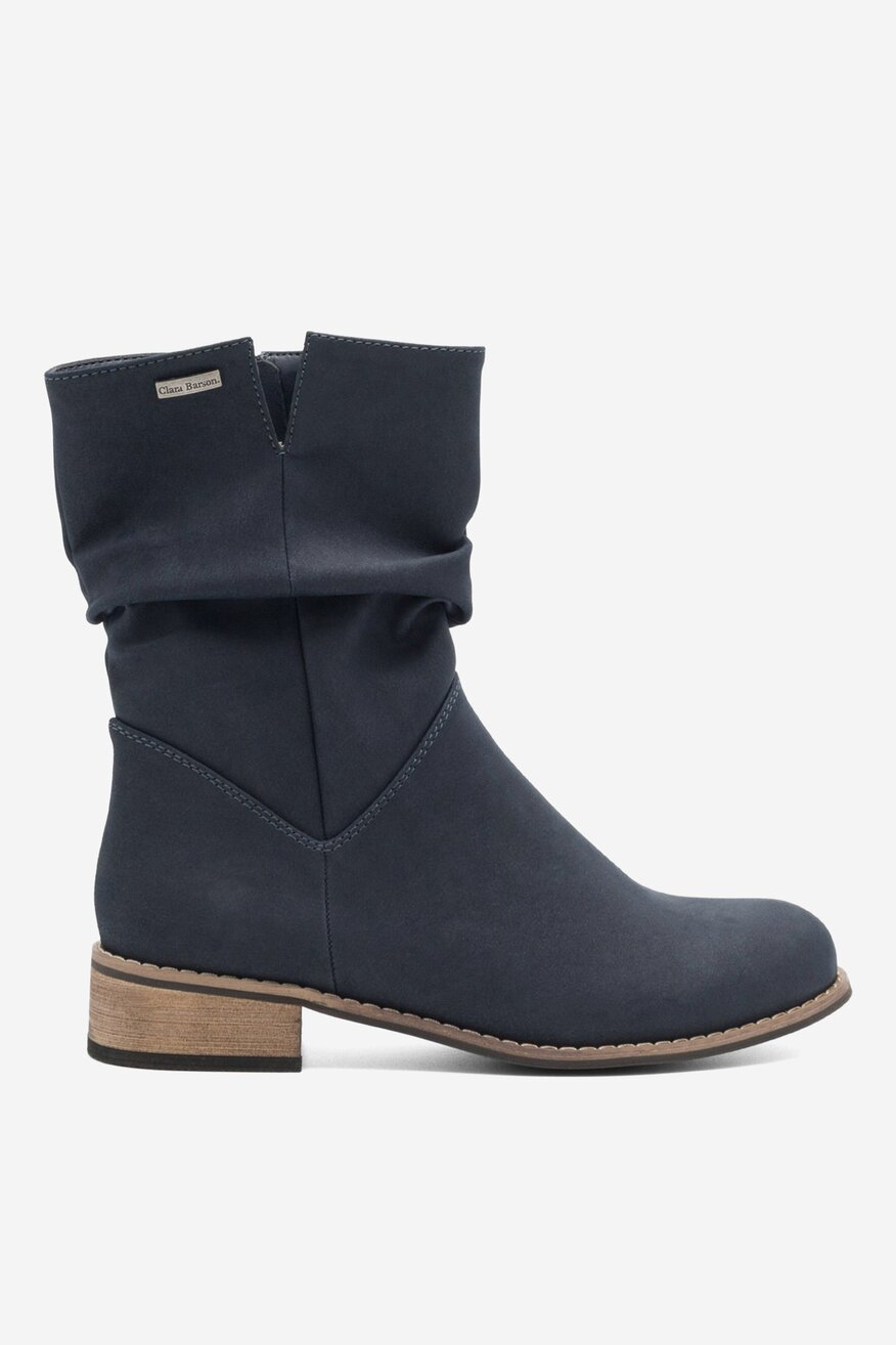 
                Kotníková obuv Clara Barson TMAVĚ MODRÁ - 5905588785071