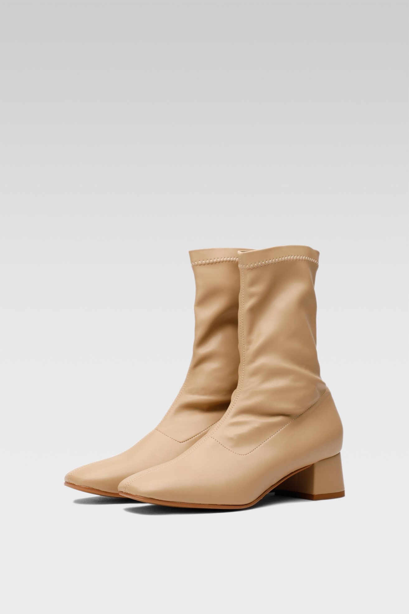 Botki SIMPLE SIMPLE-SL-53-02-000105 903 Beżowy