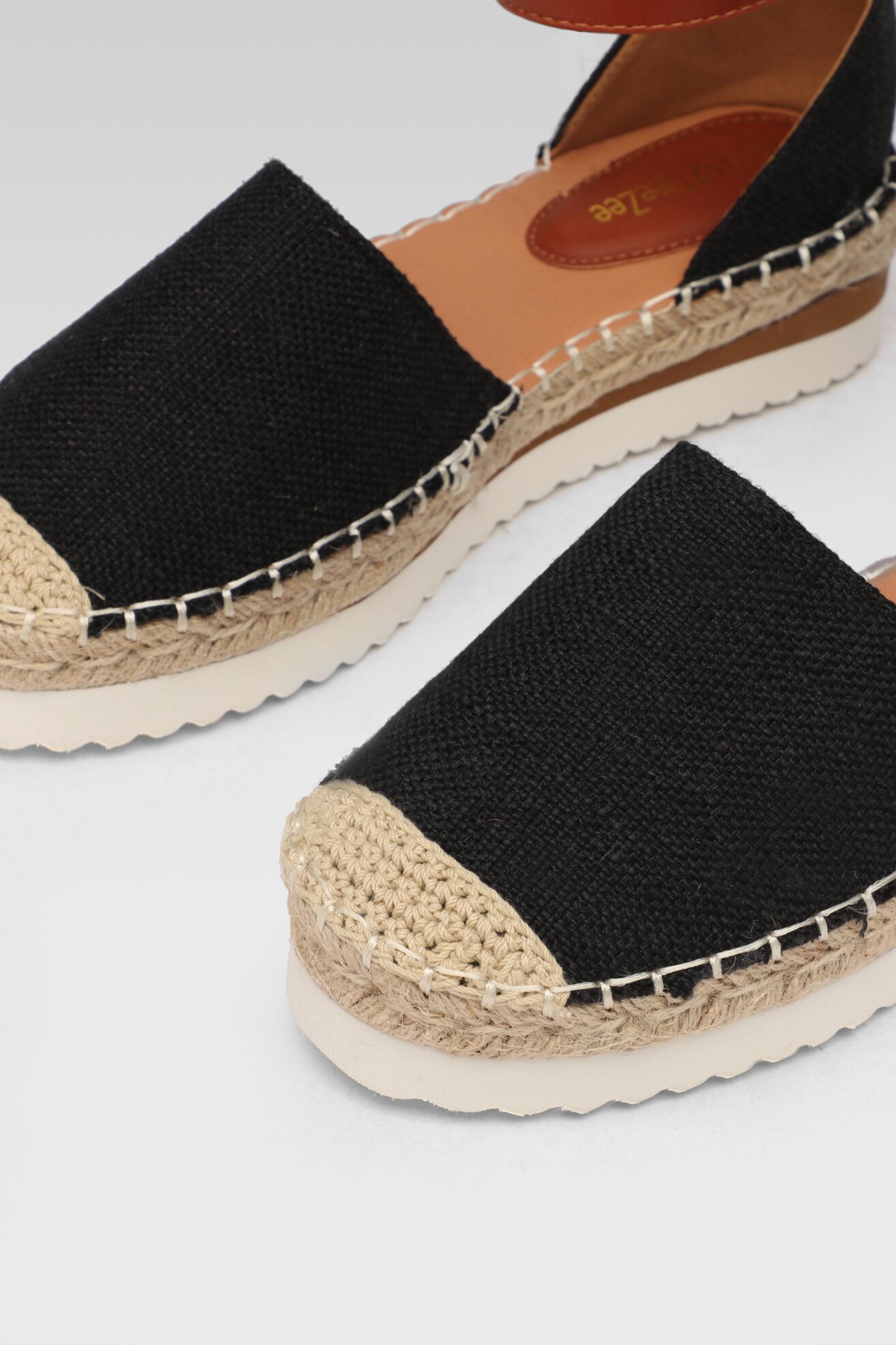 Espadrile DeeZee WSK1621-01 CRNA