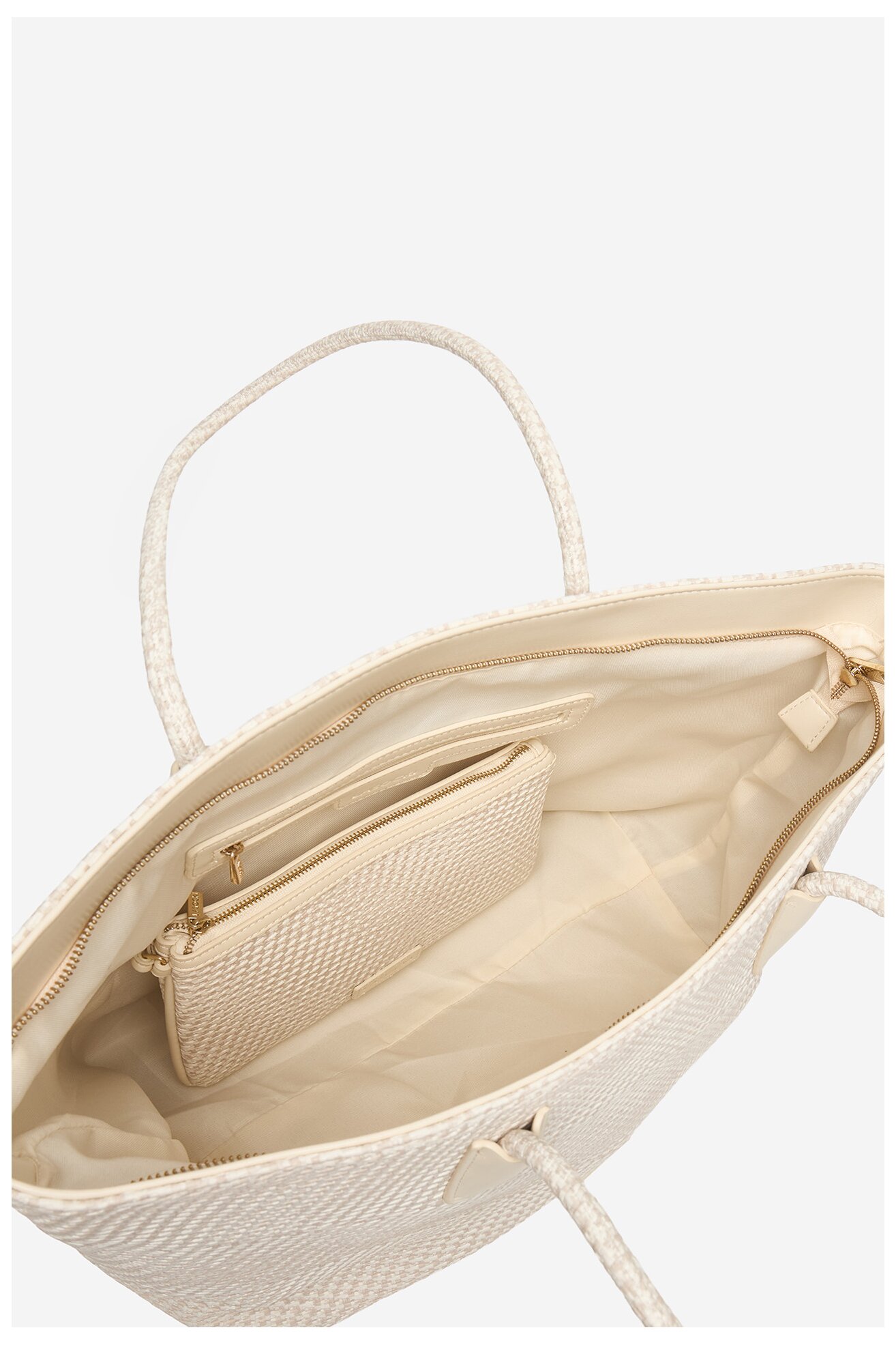 Дамска чанта Lasocki CEO-LSK-L-005-09 СЛОНОВА КОСТ