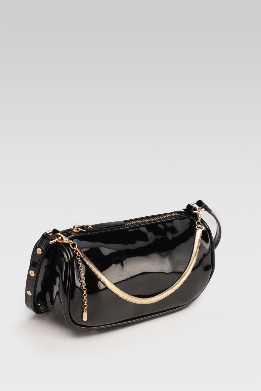 
                Jenny Fairy - Torebka z aplikacją czarna - 5903698681450