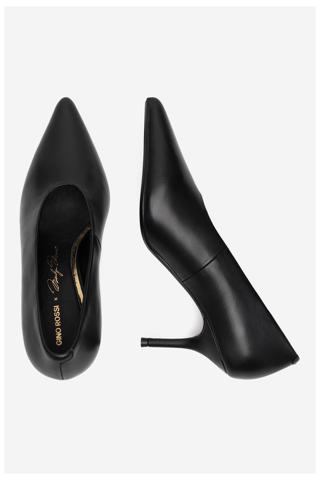 Pantofi cu toc Gino Rossi CLEO-1527-1-TB NEGRU