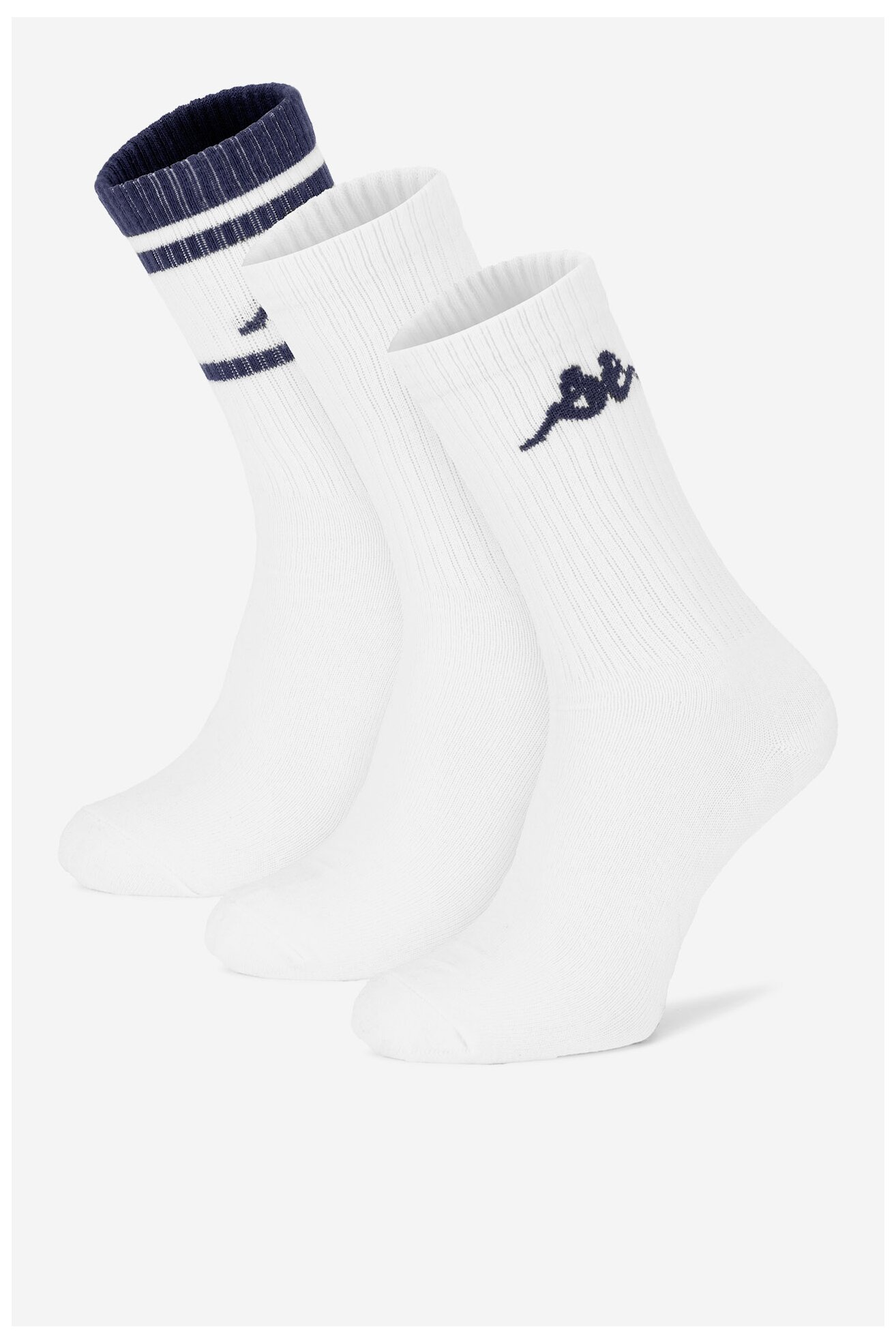 Čarape Kappa KR_ANKLE_SS25 (3-PACK) BELA